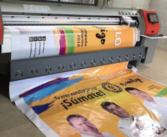 Faixa impressão digital em lona Frontlight para letreiros ou banner